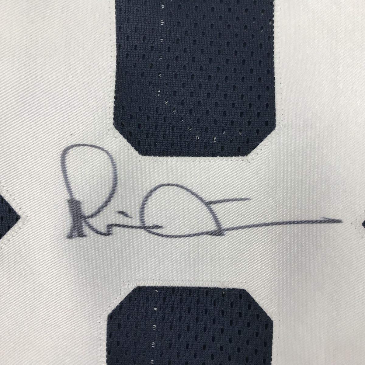 Framed Autographed/Signed Michael Irvin 35x39 Dallas Thanksgiving Day Blue Football Jersey Beckett BAS COA