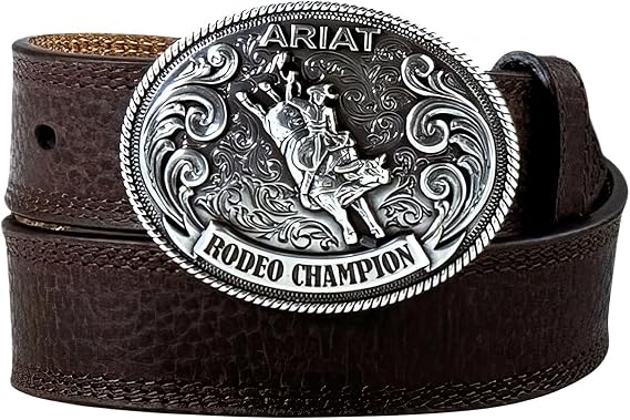 ARIAT Boys Rodeo Champion Belt (Little Kids/Big Kids), Sizes 20-30