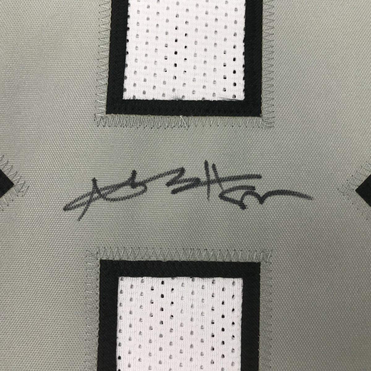 Autographed/Signed Antonio Brown Oakland Color Rush Football Jersey JSA COA