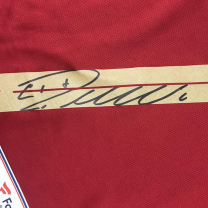 Autographed/Signed Cristiano Ronaldo Portugal Red World Cup Soccer Futbol Jersey Fanatics COA