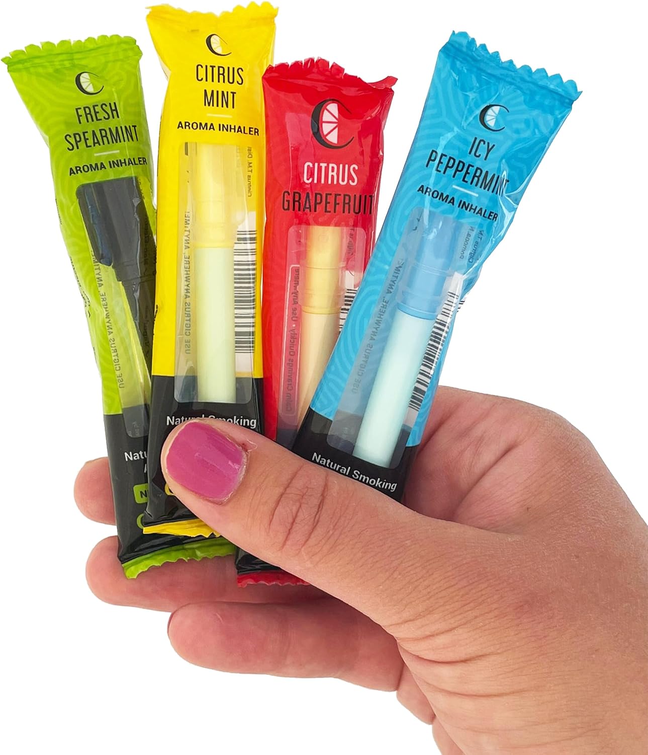 Cigtrus Oral Fixation Craving Relief Quit Smoking Aid Refreshing Grapefruit and Lemon Flavor Oxygen Inhaler 1/pc