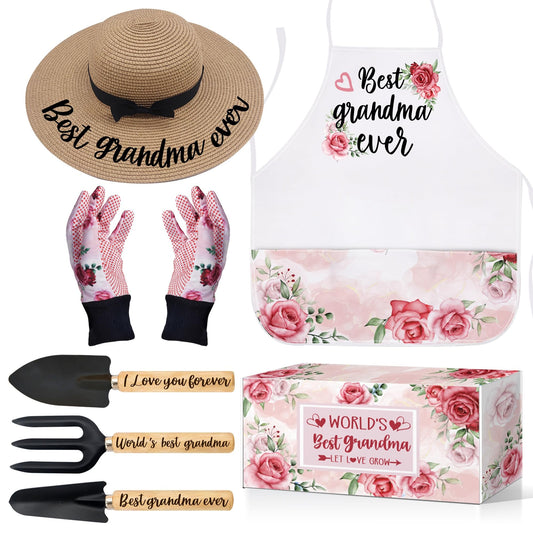 Grandma Birthday Gardening Gifts Outdoor Garden Tool Set Gift for Plant Lover