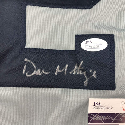 Autographed/Signed Don Mattingly New York Grey Baseball Jersey JSA COA