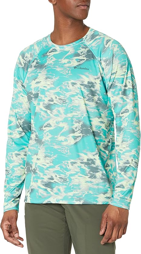 Columbia Men's Summerdry Printed Long Sleeve