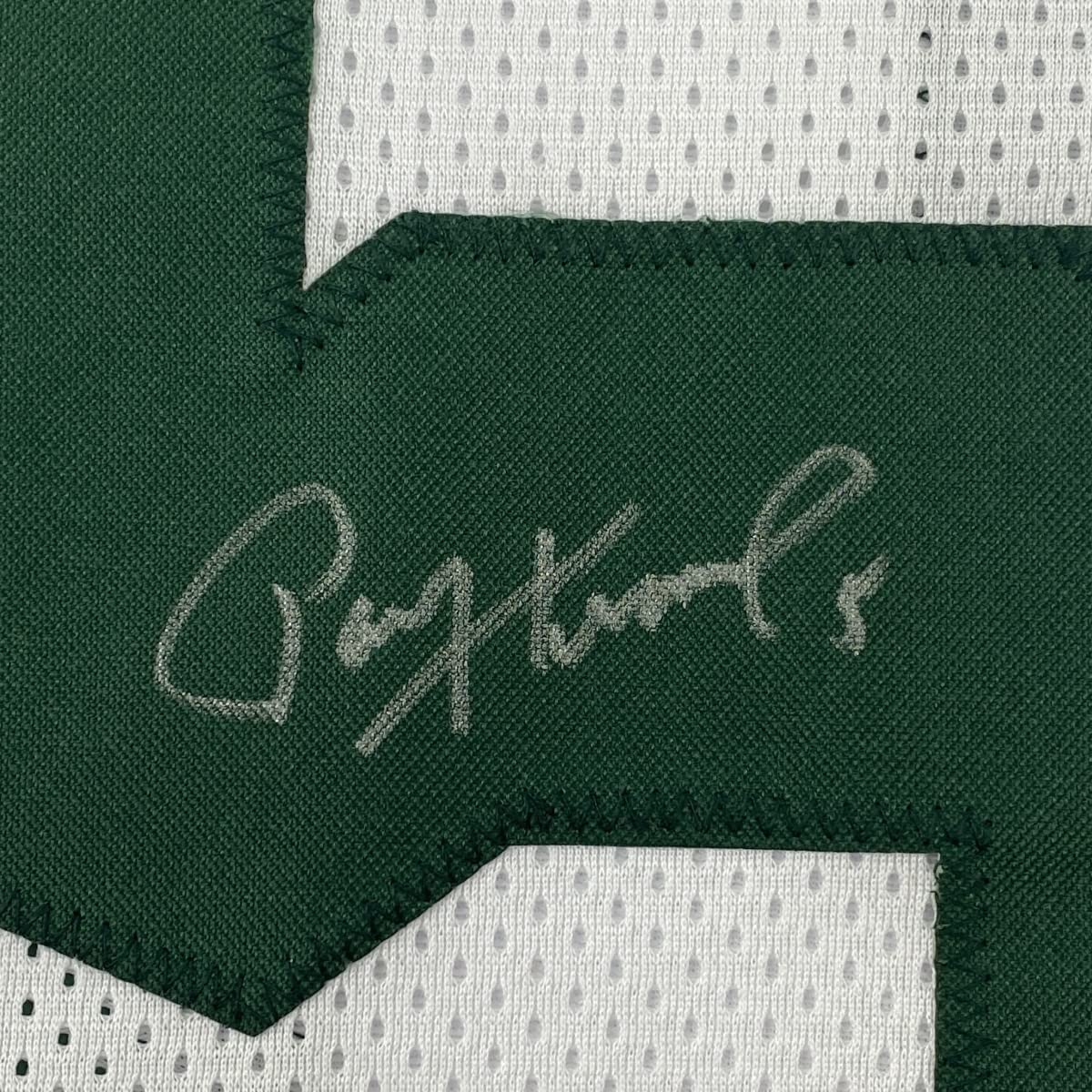 Autographed/Signed Paul Hornung Green Bay White Football Jersey JSA COA