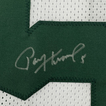 Autographed/Signed Paul Hornung Green Bay White Football Jersey JSA COA