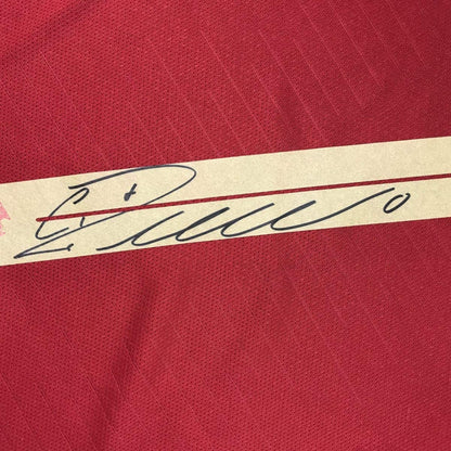 Autographed/Signed Cristiano Ronaldo Portugal Red World Cup Soccer Futbol Jersey Beckett BAS COA