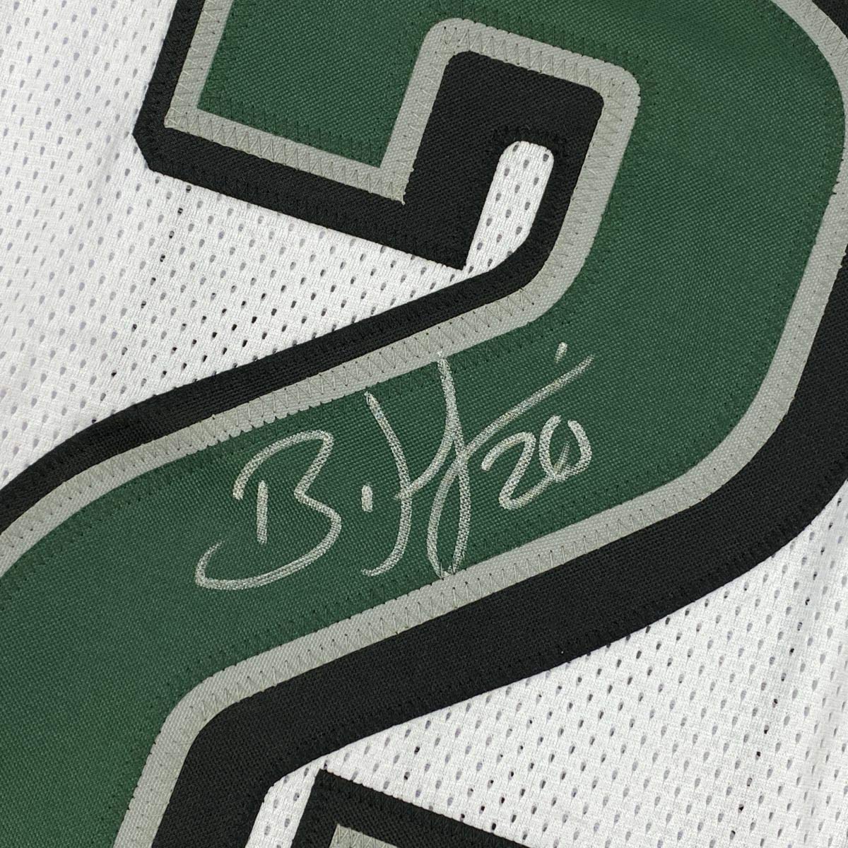 Autographed/Signed Brian Dawkins Philadelphia White Football Jersey JSA COA