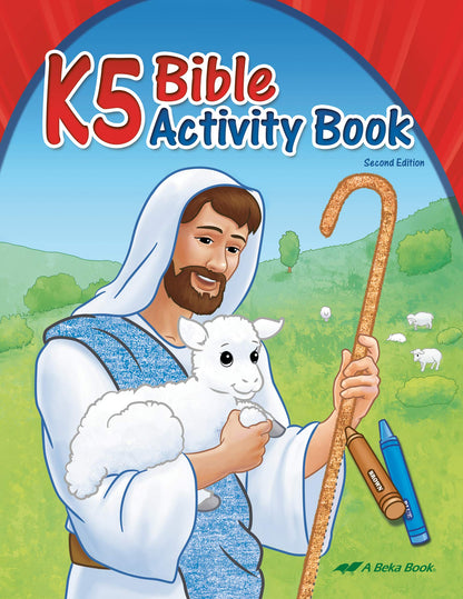 K5 Bible Activity Book - Abeka Bible Coloring and Activity Book