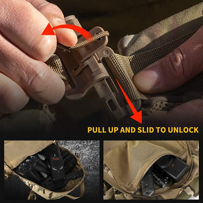 Tactical Military Outdoor Hiking Molle Rucksack Assault Pack