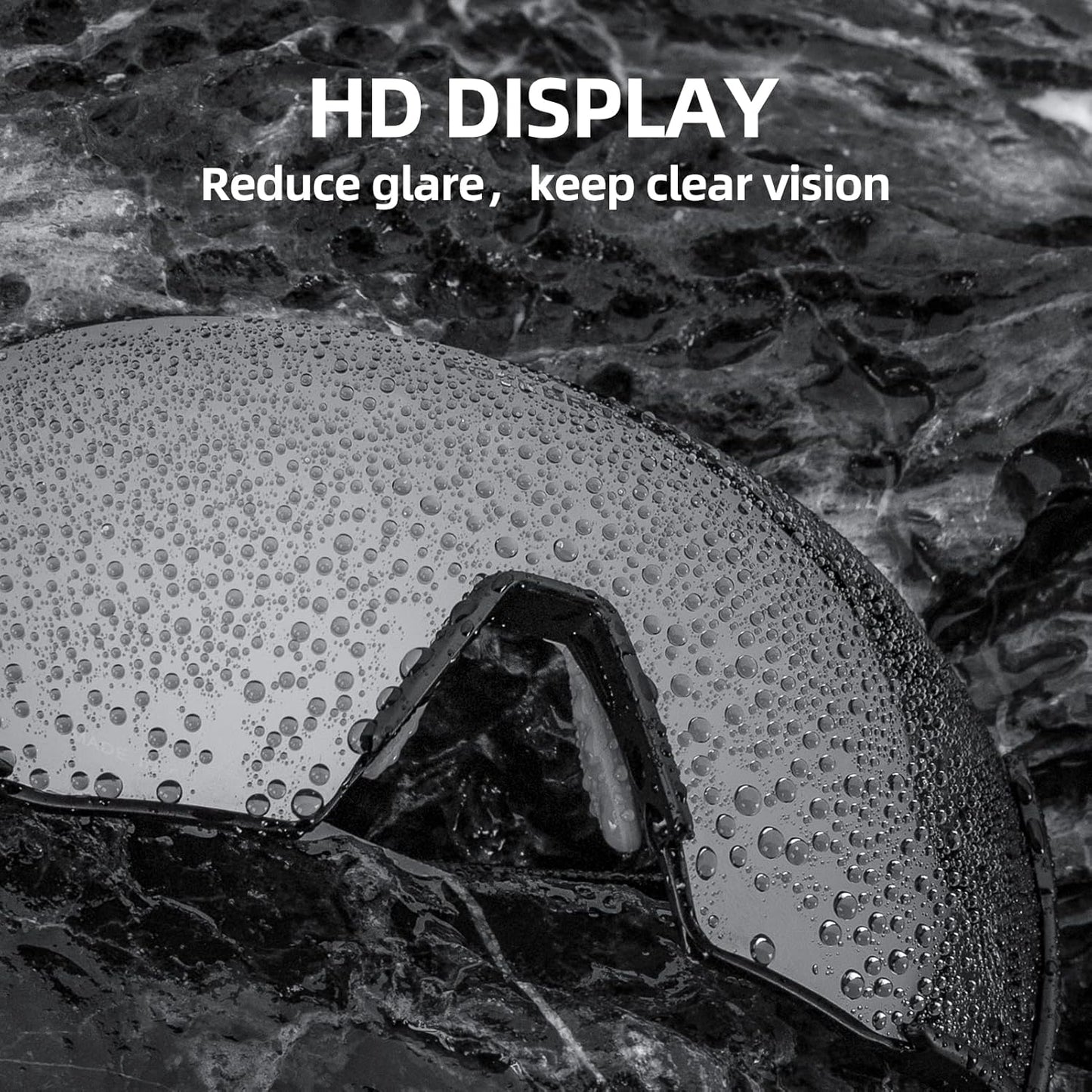 ROCKBROS MTB Cycling Sunglasses UV400 Polarized Lightweight HD Lens