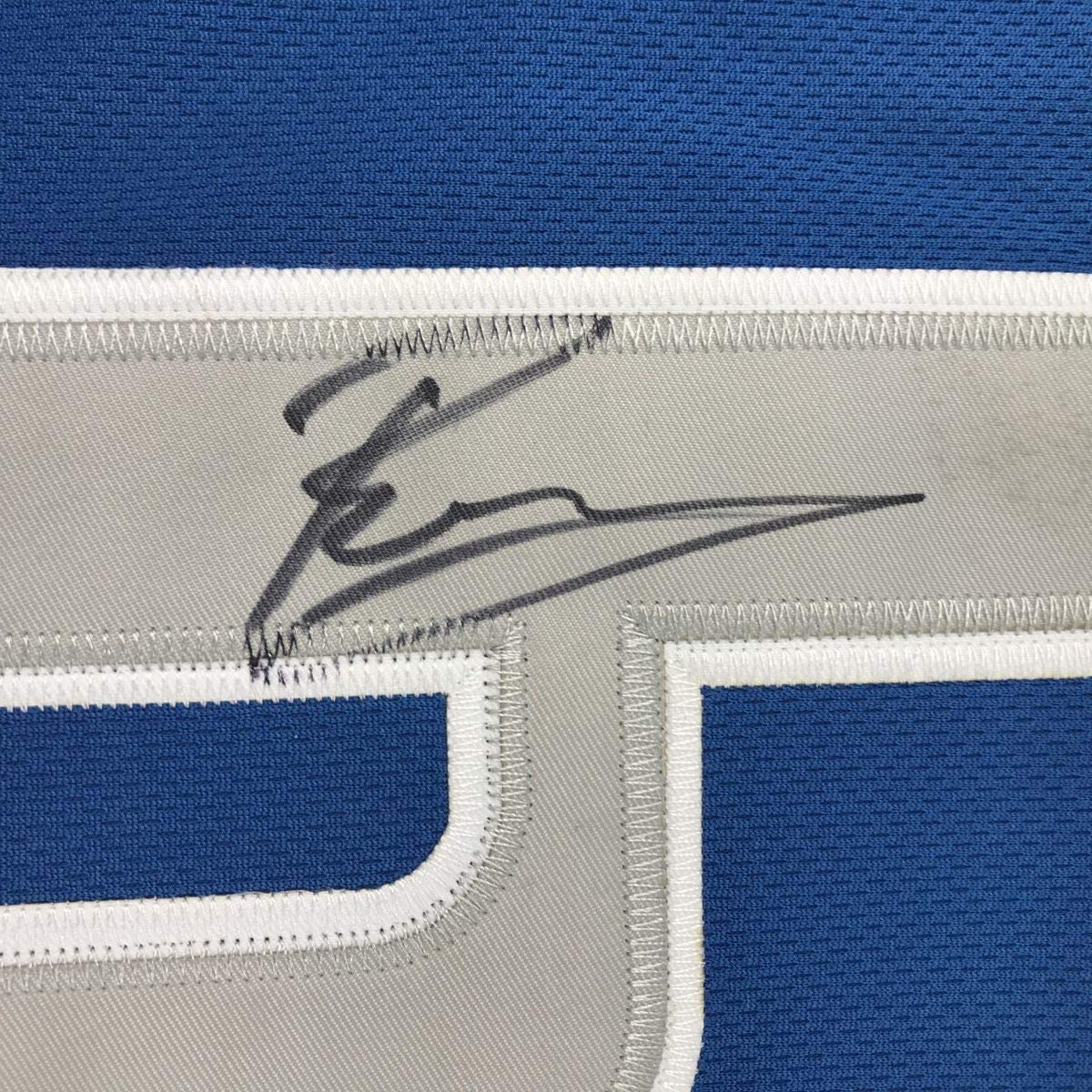 Autographed/Signed Kristaps Porzingis Dallas Black Basketball Jersey Beckett BAS COA