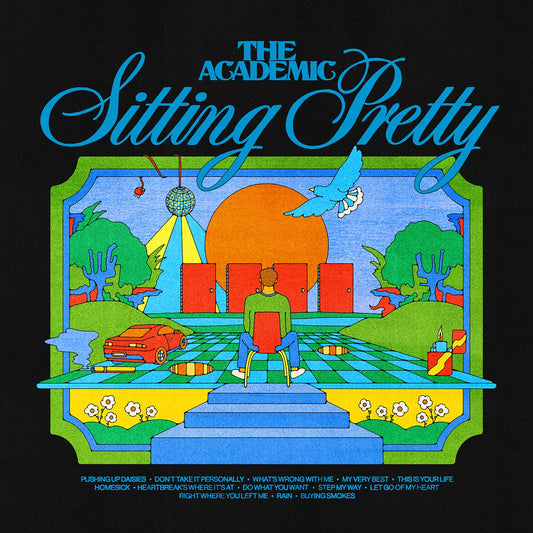 Academic - Sitting Pretty [Colored Vinyl] (Org) (Spla) (Hol) Vinyl Record
