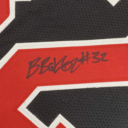 Autographed/Signed Budda Baker Arizona Black Color Rush Football Jersey Beckett BAS COA
