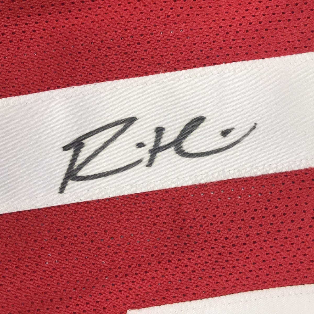 Autographed/Signed Ronnie Harrison Alabama Red College Football Jersey PSA/DNA COA