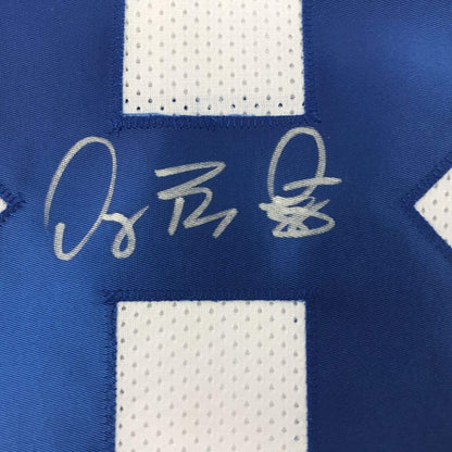 Autographed/Signed Dez Bryant Dallas White Football Jersey PSA/DNA COA