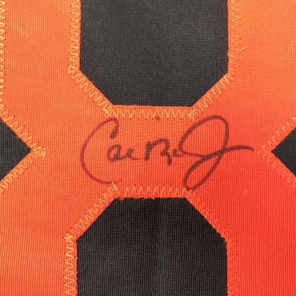 Autographed/Signed Cal Ripken Jr. Baltimore Black Baseball Jersey JSA COA