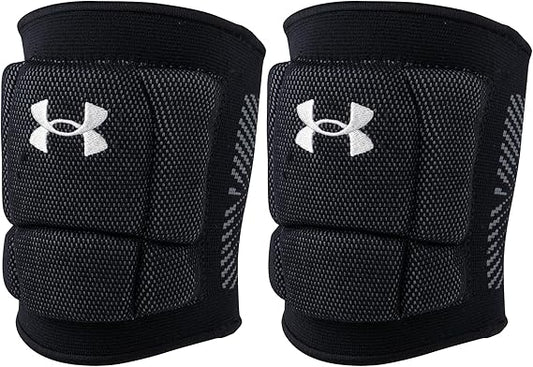 Under Armour Volleyball Knee Pads, Lightweight, Durable Protection on The Court, Youth & Adult Sizes