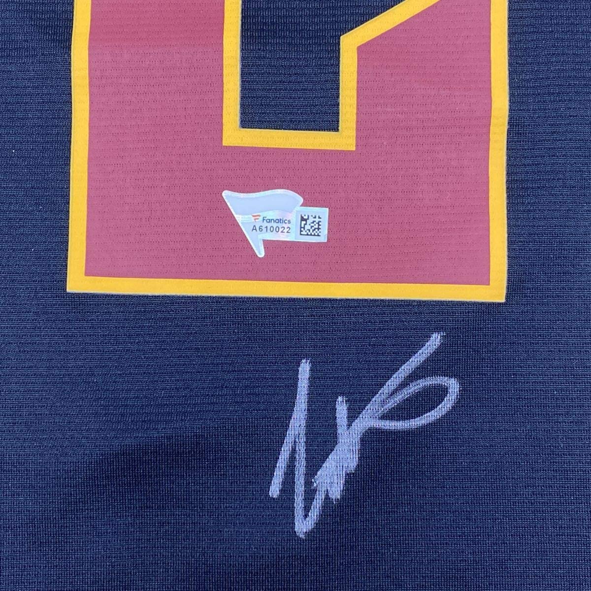 Autographed/Signed Collin Sexton Cleveland Cavaliers Black Basketball Jersey Fanatics COA