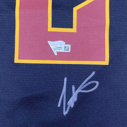 Autographed/Signed Collin Sexton Cleveland Cavaliers Black Basketball Jersey Fanatics COA