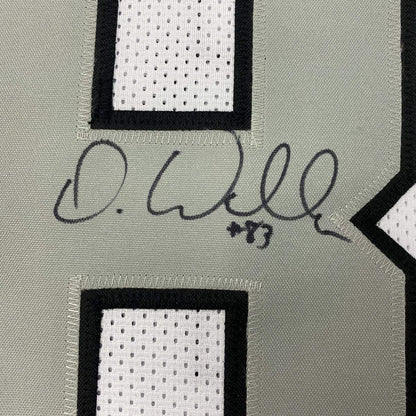 Autographed/Signed Darren Waller Las Vegas Oakland Color Rush Football Jersey Beckett BAS COA