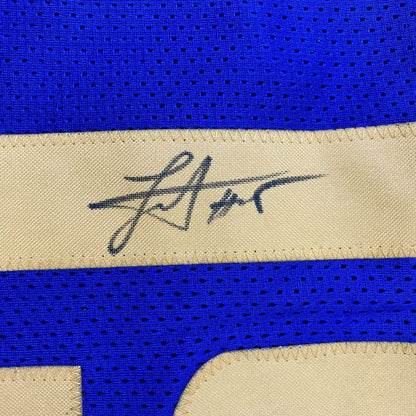 Autographed/Signed Nikola Jokic Denver Royal Blue Basketball Jersey JSA COA