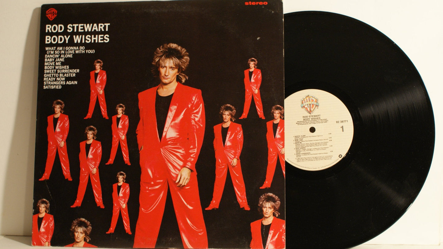 Rod Stewart - BODY WISHES [LP] Vinyl Record
