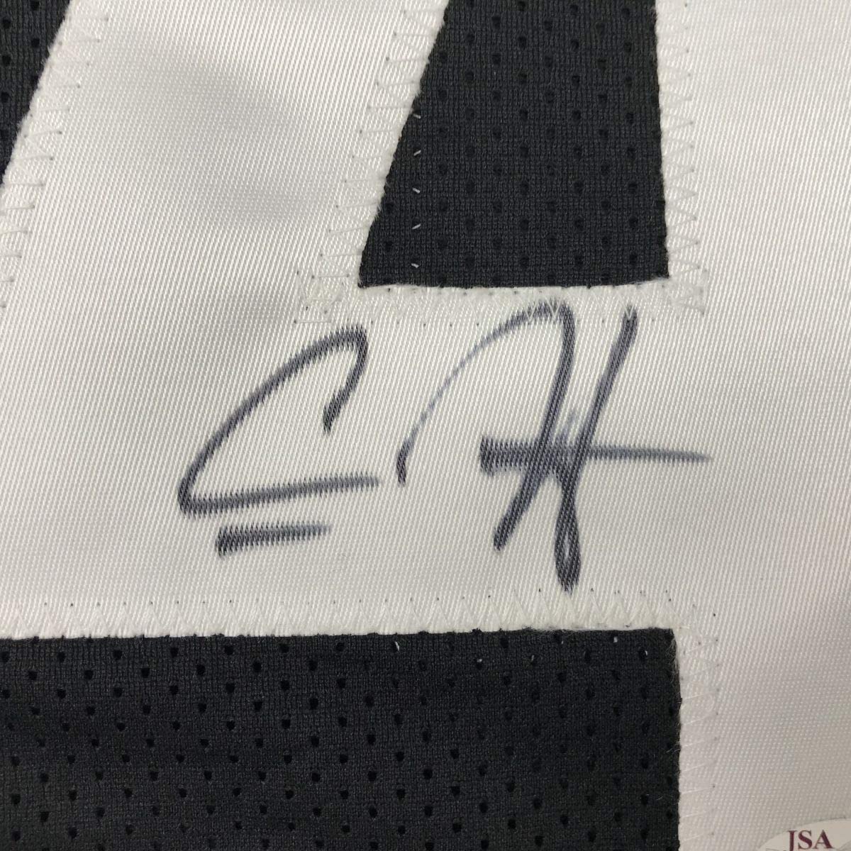 Autographed/Signed Carlos Hyde Jacksonville Black Football Jersey JSA COA