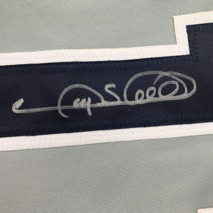 Autographed/Signed Gary Sheffield New York Grey Baseball Jersey JSA COA