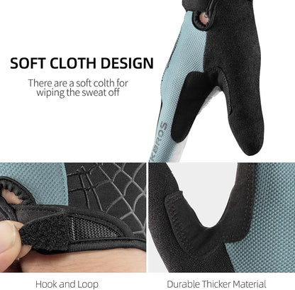 ROCKBROS Windproof Touch Screen Riding MTB Bike Gloves