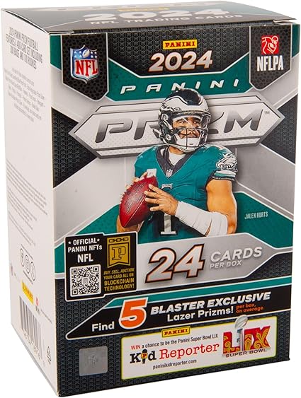 2024 Panini Prizm Football Trading Cards Blaster Box