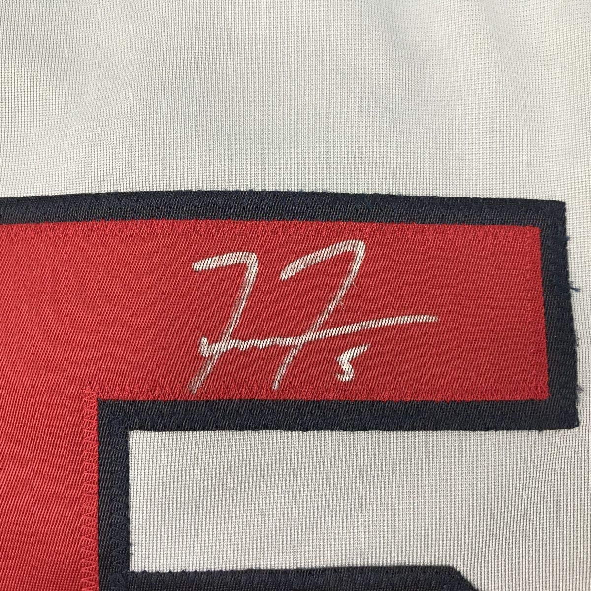 Autographed/Signed Freddie Freeman Atlanta Grey Baseball Jersey JSA COA
