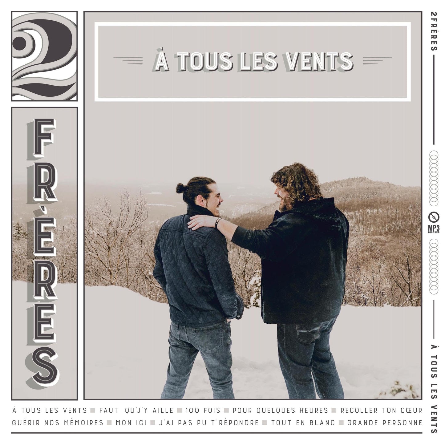 2freres - A Tous Les Vents (Can) [LP] Vinyl Record