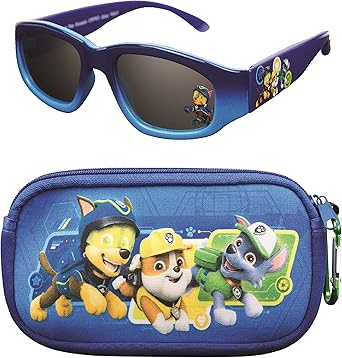 Nickelodeon Paw Patrol Kids Sunglasses with Glasses Case and UV Protection