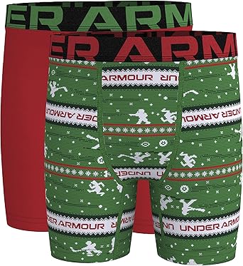Under Armour Boys' Performance Boxer Briefs