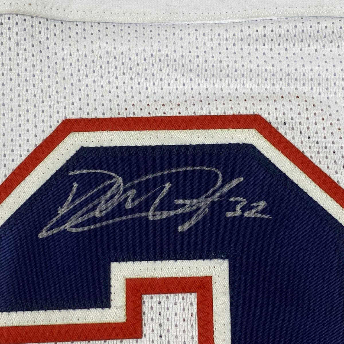 Autographed/Signed Devin McCourty New England White Football Jersey JSA COA