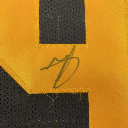 Autographed/Signed Minkah Fitzpatrick Pittsburgh Color Rush Football Jersey Beckett BAS COA