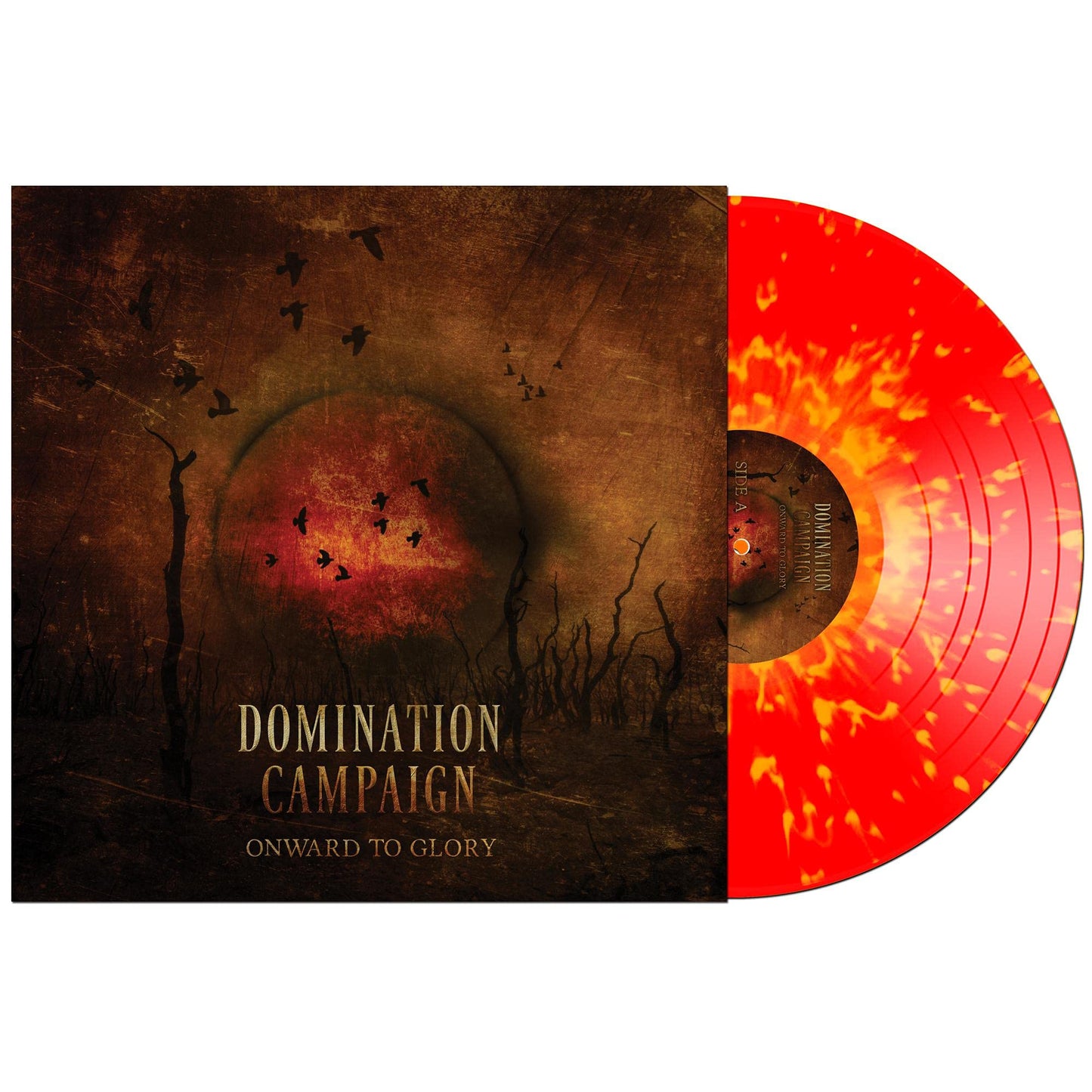 Domination Campaign - Onward To Glory [Clear Vinyl] (Org) (Red) Vinyl Record