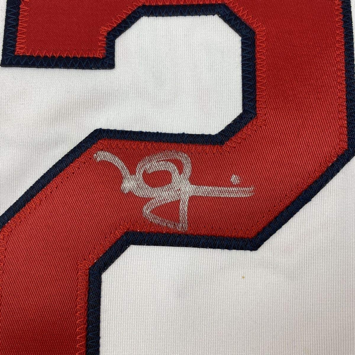 Autographed/Signed Mark McGwire St. Louis White Baseball Jersey JSA COA