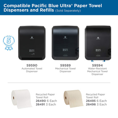 Pacific Blue Ultra 8" High-Capacity Automated Touchless Paper Towel Dispenser