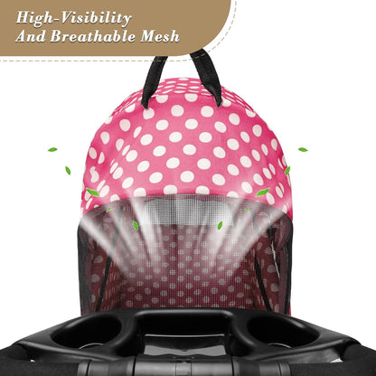 Luxury Foldable Pet Stroller – Breathable & Travel-Friendly