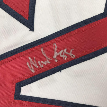 Autographed/Signed Wade Boggs Boston White Baseball Jersey JSA COA