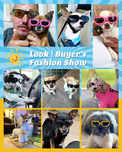 Dog goggle cute style 4 colors