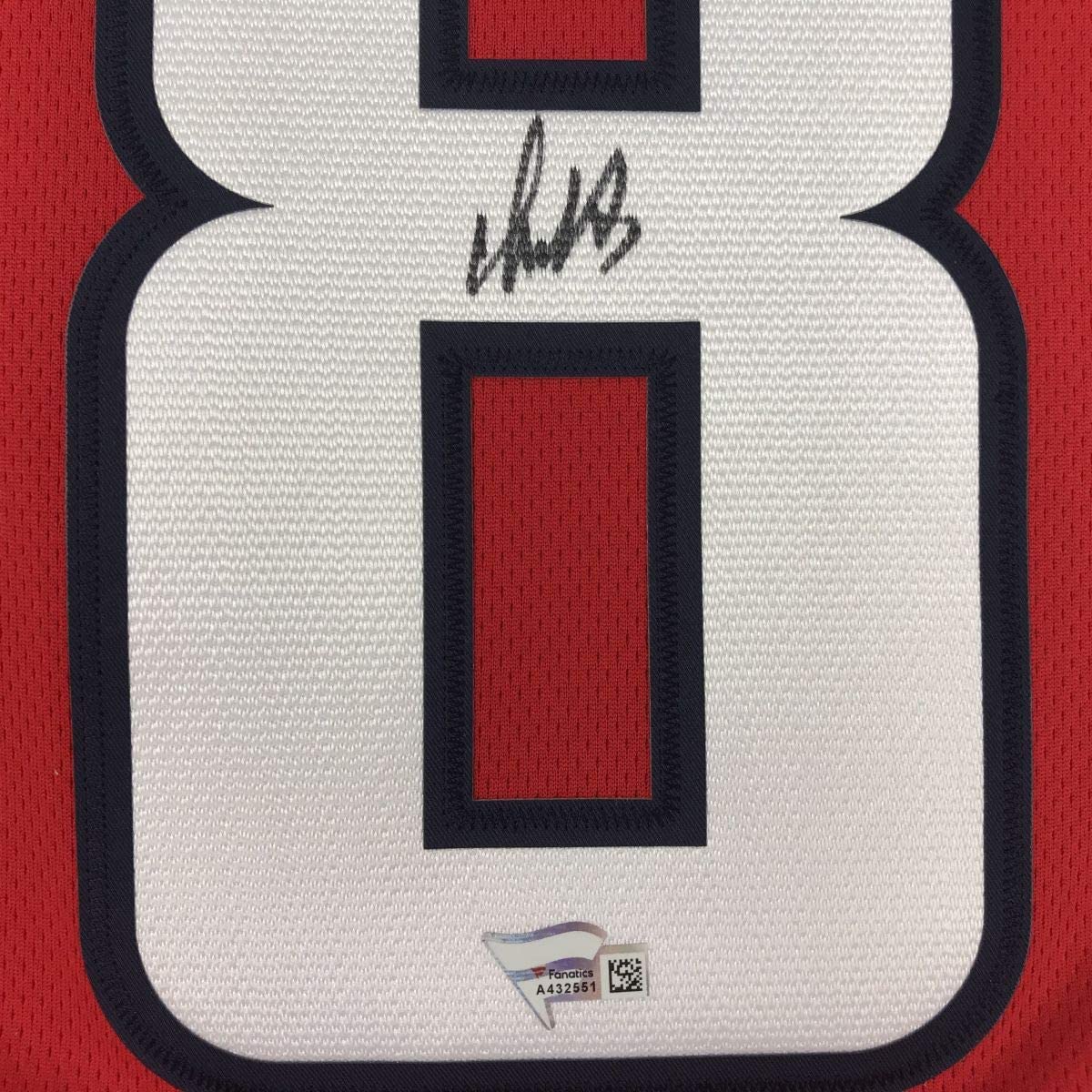 Autographed/Signed Alexander Alex Ovechkin Washington Capitals Red Hockey Jersey Fanatics COA