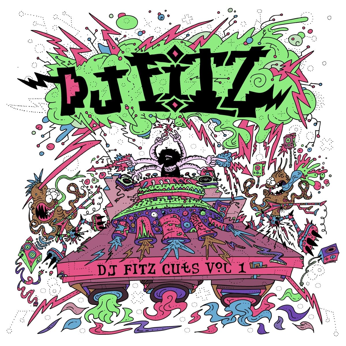 DJ Fitz - Dj Fitz Cuts Vol 1 [LP] Vinyl Record