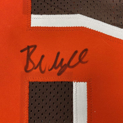 Autographed/Signed Baker Mayfield Cleveland Football Brown Jersey JSA COA