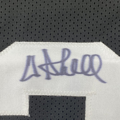 Autographed/Signed Donnie Shell Pittsburgh Black Football Jersey JSA COA