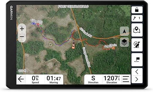 Garmin AlphaŒ¬ XL, in-Vehicle Dog Tracking GPS Navigator, Track and Train Up to 20 Dogs, Pairs Directly to Your Compatible Dog Collars and Handhelds