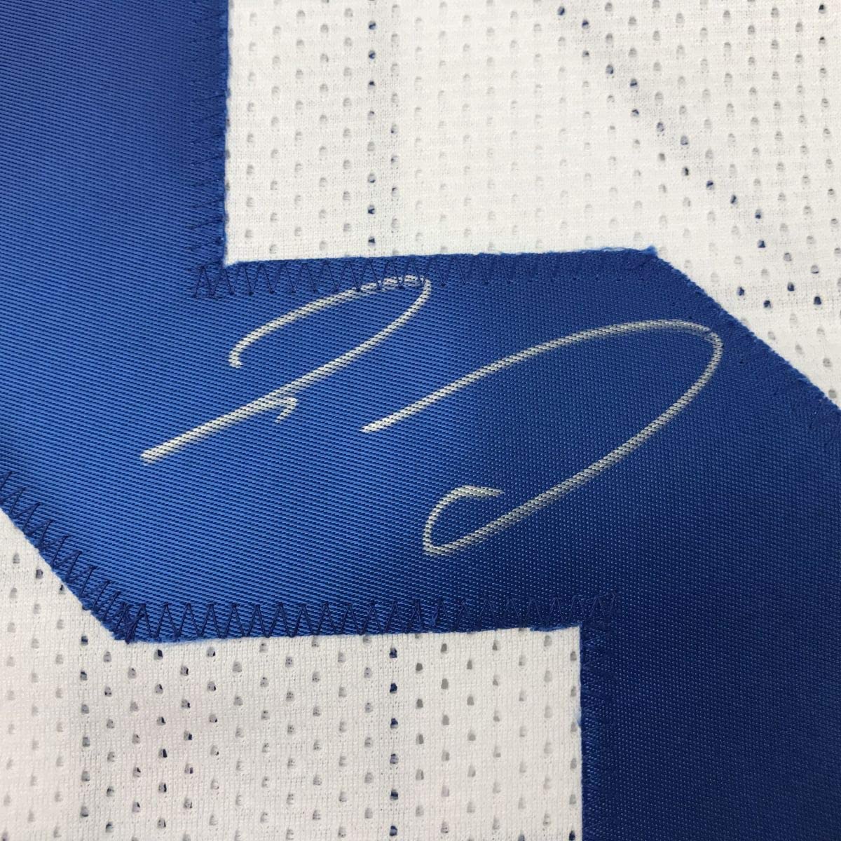 Autographed/Signed Jaylon Smith Dallas White Football Jersey PSA/DNA COA