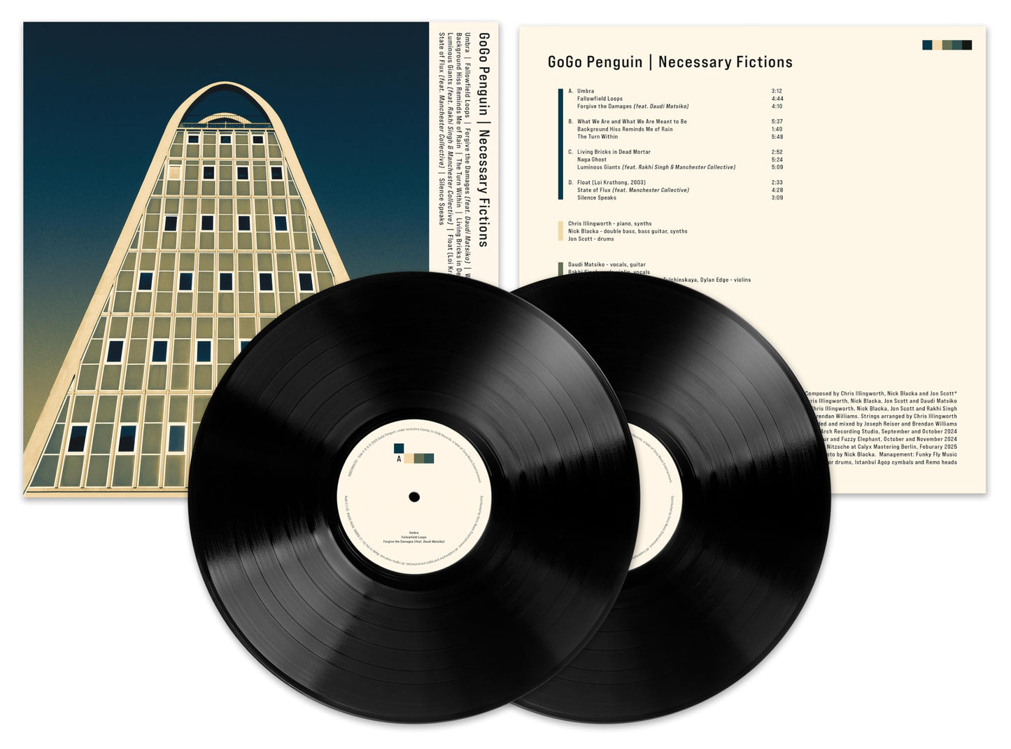 Go Go Penguin - Necessary Fictions [LP] Vinyl Record